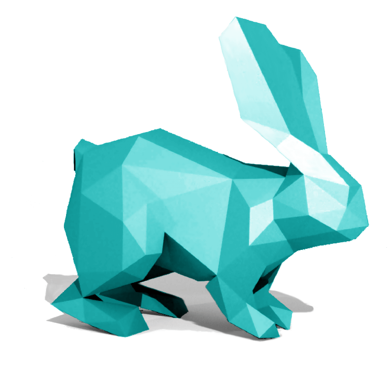 Lapin au départ